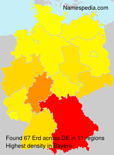 Surname Erd in Germany Surname Erd in Germany