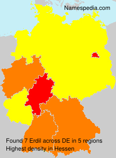 Surname Erdil in Germany Surname Erdil in Germany