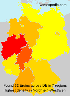 Surname Erdinc in Germany Surname Erdinc in Germany
