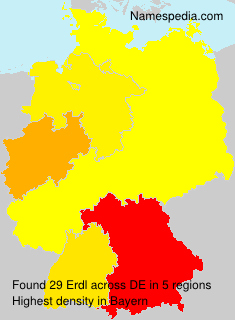 Surname Erdl in Germany Surname Erdl in Germany