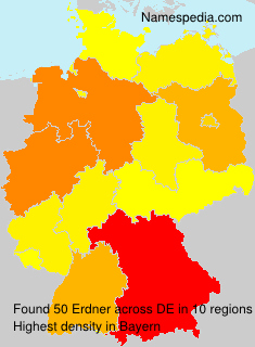 Surname Erdner in Germany Surname Erdner in Germany