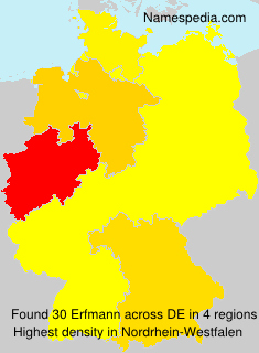Surname Erfmann in Germany Surname Erfmann in Germany