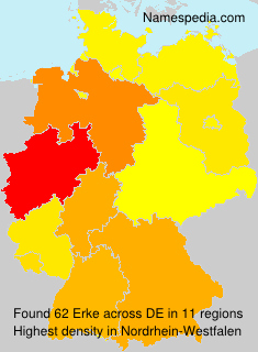Surname Erke in Germany Surname Erke in Germany
