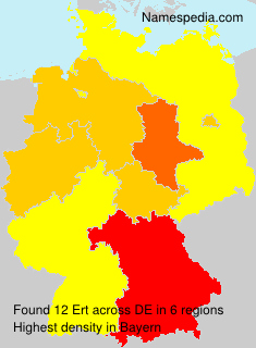 Surname Ert in Germany Surname Ert in Germany