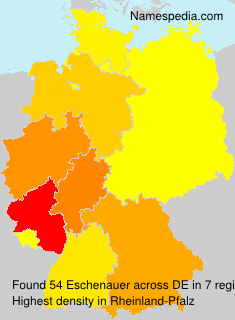 Surname Eschenauer in Germany Surname Eschenauer in Germany