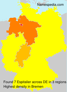 Surname Espitalier in Germany Surname Espitalier in Germany