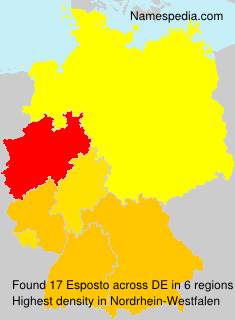 Surname Esposto in Germany Surname Esposto in Germany