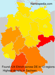 Surname Ettrich in Germany Surname Ettrich in Germany