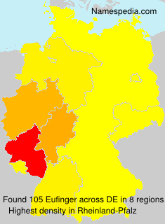 Surname Eufinger in Germany Surname Eufinger in Germany