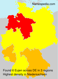 Surname Eujen in Germany Surname Eujen in Germany