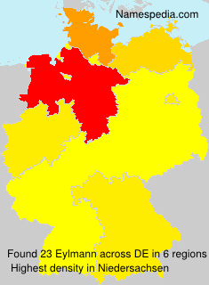 Surname Eylmann in Germany Surname Eylmann in Germany