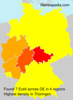 Surname Ezell in Germany Surname Ezell in Germany
