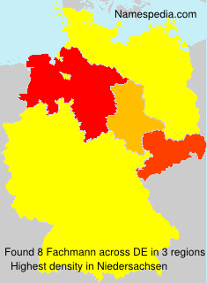 Surname Fachmann in Germany Surname Fachmann in Germany