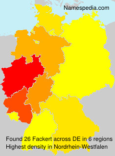 Surname Fackert in Germany Surname Fackert in Germany