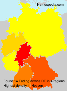 Surname Fading in Germany Surname Fading in Germany