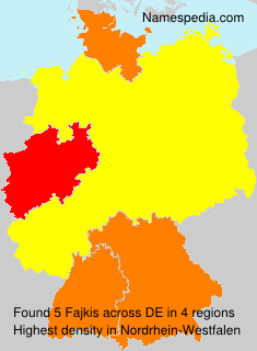 Surname Fajkis in Germany Surname Fajkis in Germany