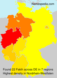 Surname Fakih in Germany Surname Fakih in Germany
