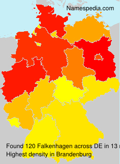 Surname Falkenhagen in Germany Surname Falkenhagen in Germany