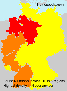 Surname Fariborz in Germany Surname Fariborz in Germany