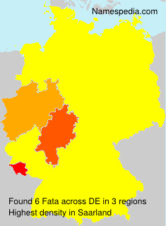Surname Fata in Germany Surname Fata in Germany