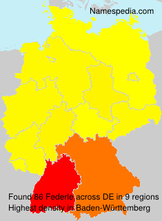 Surname Federle in Germany Surname Federle in Germany