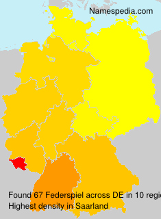 Surname Federspiel in Germany Surname Federspiel in Germany