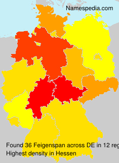 Surname Feigenspan in Germany Surname Feigenspan in Germany