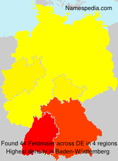Surname Feldmaier in Germany Surname Feldmaier in Germany