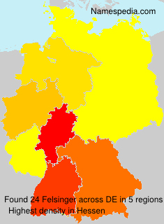 Surname Felsinger in Germany Surname Felsinger in Germany