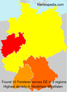 Surname Fersterer in Germany Surname Fersterer in Germany