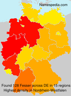 Surname Fesser in Germany Surname Fesser in Germany