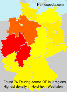 Surname Feuring in Germany Surname Feuring in Germany