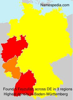 Surname Feyzullah in Germany Surname Feyzullah in Germany