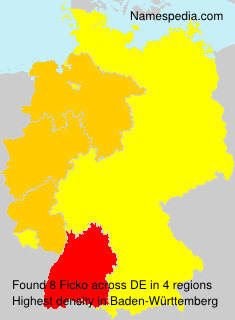 Surname Ficko in Germany Surname Ficko in Germany