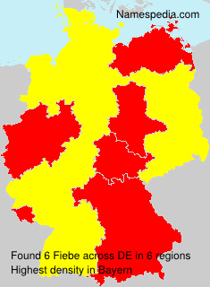 Surname Fiebe in Germany Surname Fiebe in Germany