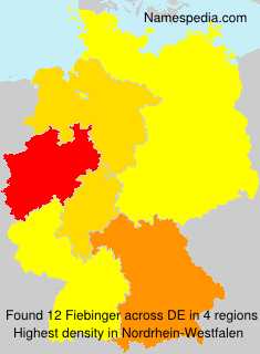 Surname Fiebinger in Germany Surname Fiebinger in Germany