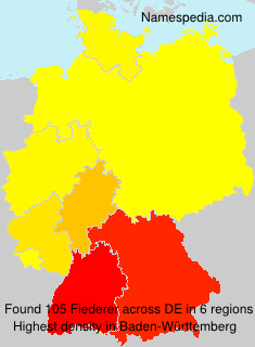 Surname Fiederer in Germany Surname Fiederer in Germany