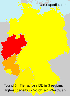 Surname Fier in Germany Surname Fier in Germany