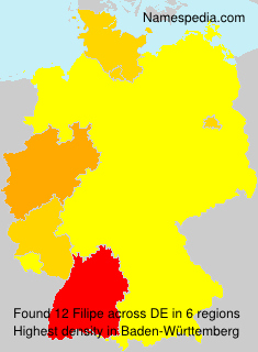 Surname Filipe in Germany Surname Filipe in Germany