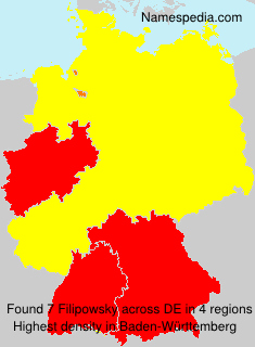 Surname Filipowsky in Germany Surname Filipowsky in Germany