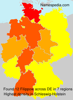 Surname Filippow in Germany Surname Filippow in Germany