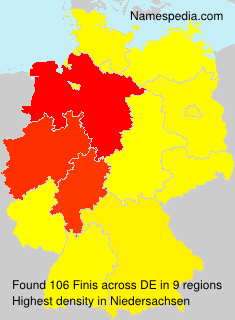 Surname Finis in Germany Surname Finis in Germany