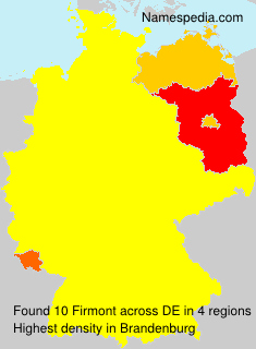 Surname Firmont in Germany Surname Firmont in Germany