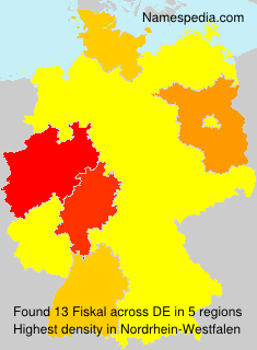 Surname Fiskal in Germany Surname Fiskal in Germany