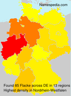 Surname Flacke in Germany Surname Flacke in Germany