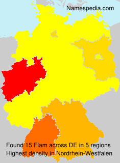 Surname Flam in Germany Surname Flam in Germany