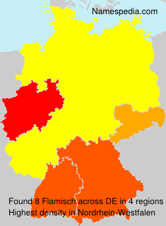 Surname Flamisch in Germany