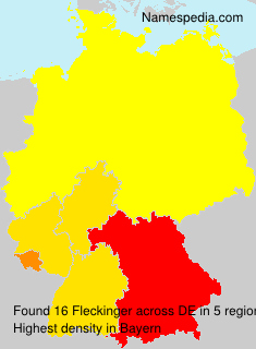 Surname Fleckinger in Germany Surname Fleckinger in Germany
