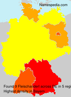 Surname Fleischanderl in Germany Surname Fleischanderl in Germany