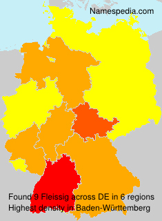 Surname Fleissig in Germany Surname Fleissig in Germany